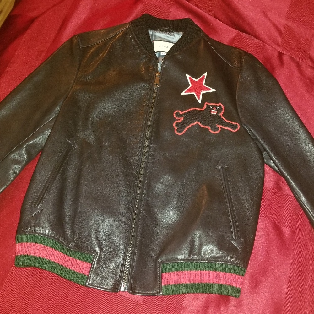 Leather jacket
